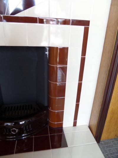 ART Deco Period Tiled  Insert