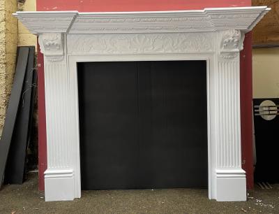 Vintage Georgian style fire surround