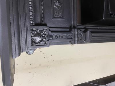 Antique Victorian Fire Surround - corner