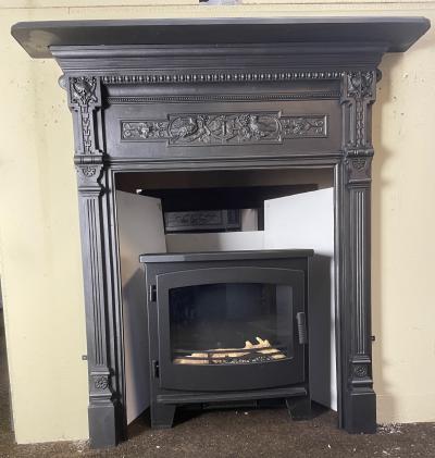 Antique Victorian Fire Surround