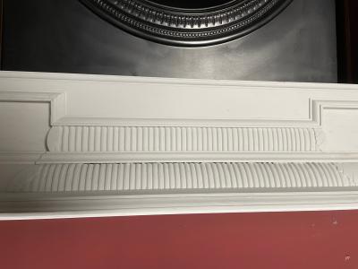 Antique Victorian Fire Surround - top