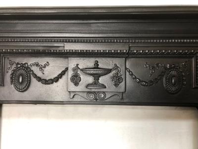 Antique late Victorian /Edwardian fire surround - detail