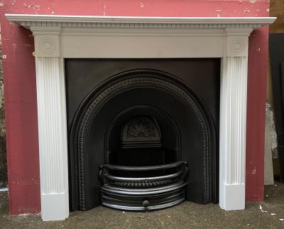 Vintage Georgian Wood Fire Surround